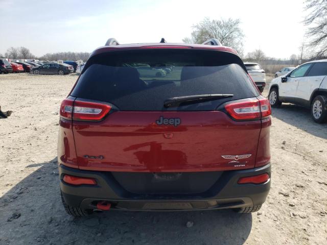 1C4PJMBB9FW780670 - 2015 JEEP CHEROKEE TRAILHAWK MAROON photo 6