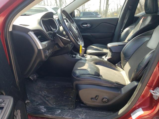 1C4PJMBB9FW780670 - 2015 JEEP CHEROKEE TRAILHAWK მუქწითელი ფოტო 7