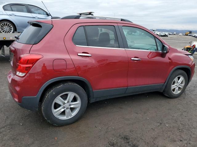 3GNCJLSB3JL347778 - 2018 CHEVROLET TRAX 1LT RED photo 3