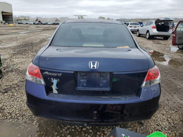 JHMCP26338C047909 - 2008 HONDA ACCORD LX BLUE photo 6