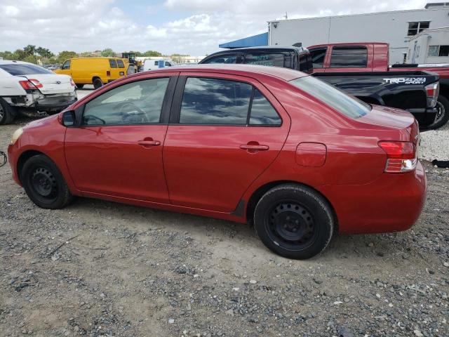 JTDBT923071093666 - 2007 TOYOTA YARIS RED photo 2