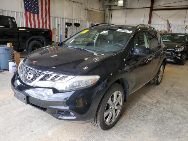 JN8AZ1MW2EW506291 - 2014 NISSAN MURANO S BLACK photo 1