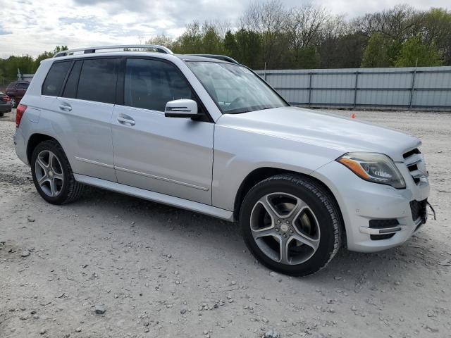 WDCGG0EB6DG094834 - 2013 MERCEDES-BENZ GLK 250 BLUETEC SILVER photo 4