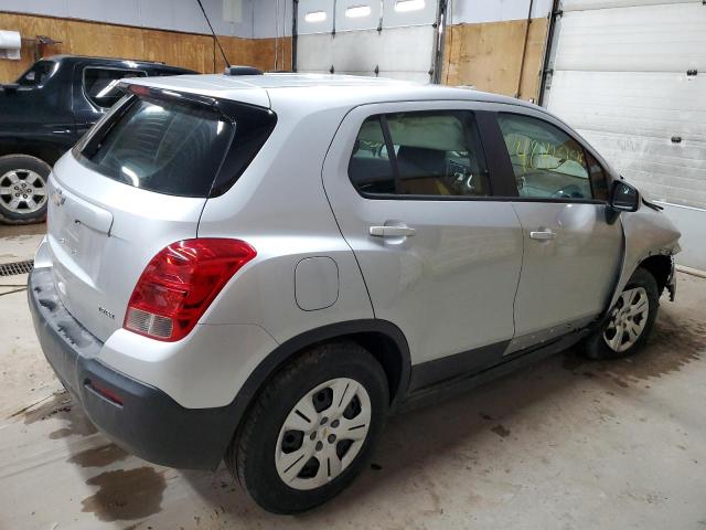 3GNCJKSB8GL246724 - 2016 CHEVROLET TRAX LS GRAY photo 3