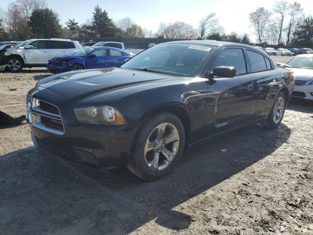 2C3CDXBG5EH261586 - 2014 DODGE CHARGER SE BLACK photo 1