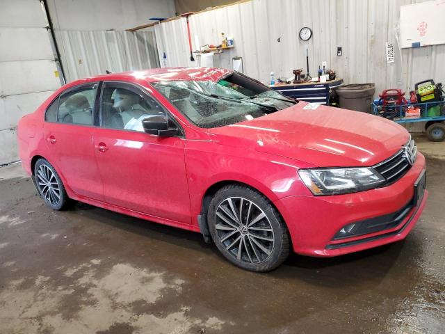 3VWD17AJ6GM226546 - 2016 VOLKSWAGEN JETTA SPORT RED photo 4