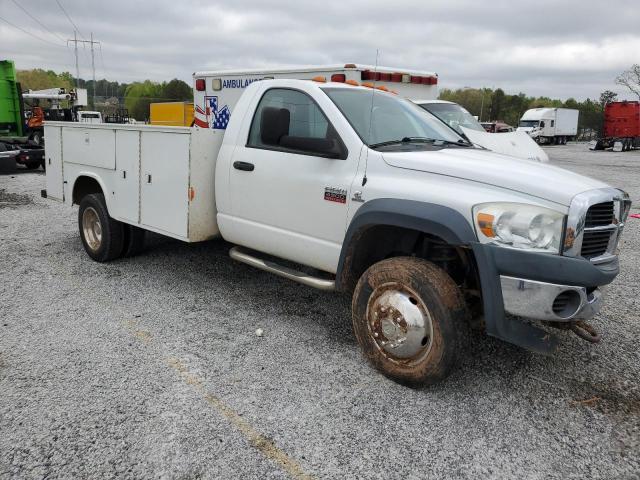 3D6WD6EL4AG110139 - 2010 DODGE RAM 4500 ST WHITE photo 4