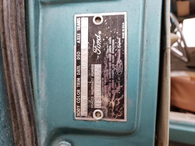 4F32U214371 - 1965 FORD FAIRLANE GREEN photo 12