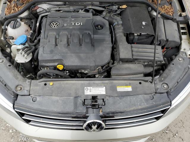 3VWLA7AJ7FM419816 - 2015 VOLKSWAGEN JETTA TDI TAN photo 11