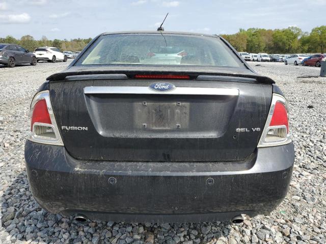 3FAHP08139R220568 - 2009 FORD FUSION SEL BLACK photo 6