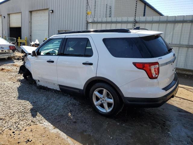 1FM5K7B89JGB26776 - 2018 FORD EXPLORER WHITE photo 2