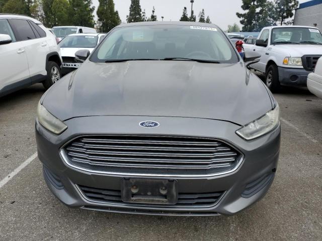 3FA6P0LU1ER177237 - 2014 FORD FUSION SE HYBRID GRAY photo 5