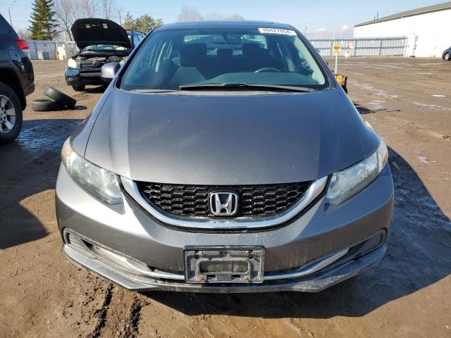 2HGFB2F51DH043672 - 2013 HONDA CIVIC LX GRAY photo 5