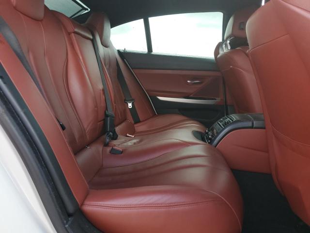 WBA6D4C59GD977456 - 2016 BMW 650 I GRAN COUPE WHITE photo 10
