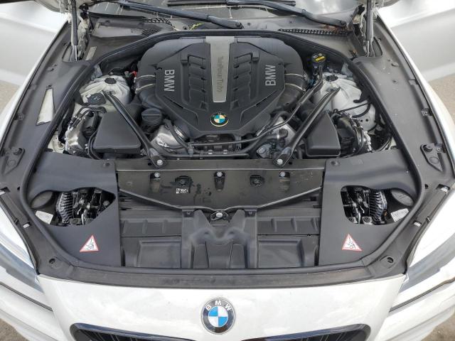 WBA6D4C59GD977456 - 2016 BMW 650 I GRAN COUPE WHITE photo 11