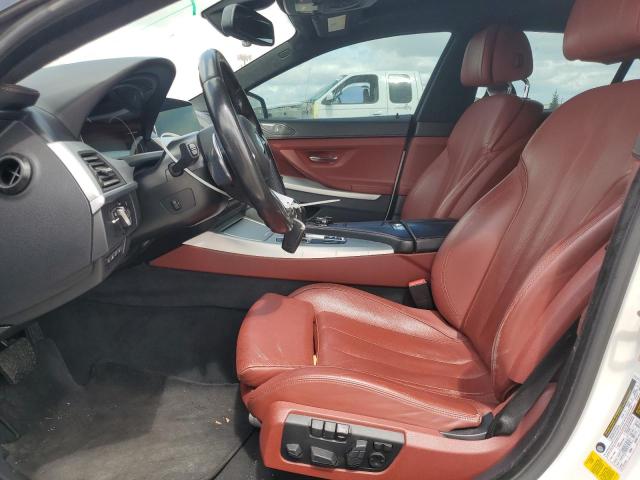 WBA6D4C59GD977456 - 2016 BMW 650 I GRAN COUPE WHITE photo 7