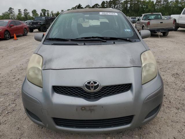 JTDKT903895251251 - 2009 TOYOTA YARIS SILVER photo 5