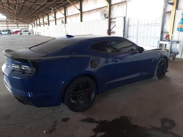 1G1FE1R70L0130746 - 2020 CHEVROLET CAMARO LZ BLUE photo 3