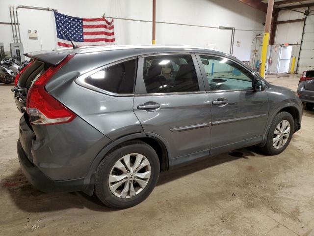 5J6RM4H54EL007505 - 2014 HONDA CR-V EX GRAY photo 3