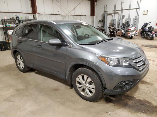 5J6RM4H54EL007505 - 2014 HONDA CR-V EX GRAY photo 4