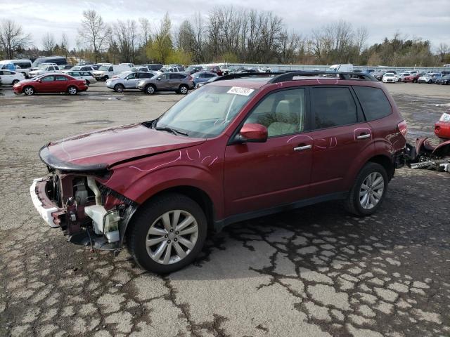 JF2SHAEC8CH437777 - 2012 SUBARU FORESTER LIMITED BURGUNDY photo 1