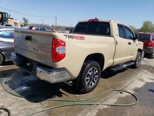 5TFUY5F11JX708029 - 2018 TOYOTA TUNDRA DOUBLE CAB SR/SR5 TAN photo 3