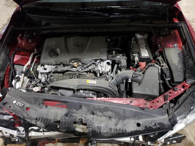 4T1C11AK7NU663139 - 2022 TOYOTA CAMRY LE BURGUNDY photo 11