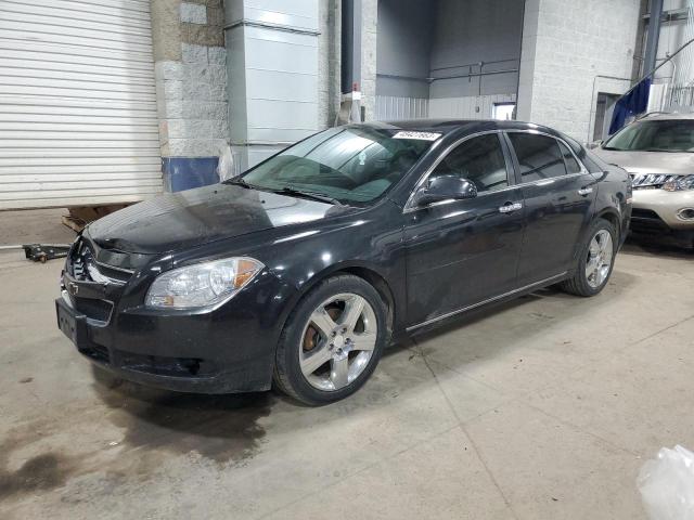1G1ZC5E0XCF346524 - 2012 CHEVROLET MALIBU 1LT BLACK photo 1