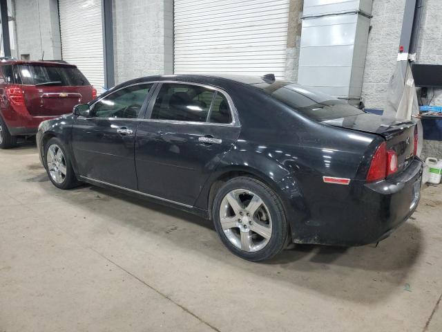 1G1ZC5E0XCF346524 - 2012 CHEVROLET MALIBU 1LT BLACK photo 2