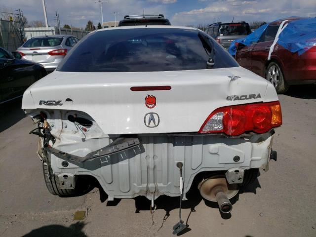 JH4DC54872C011941 - 2002 ACURA RSX WHITE photo 6