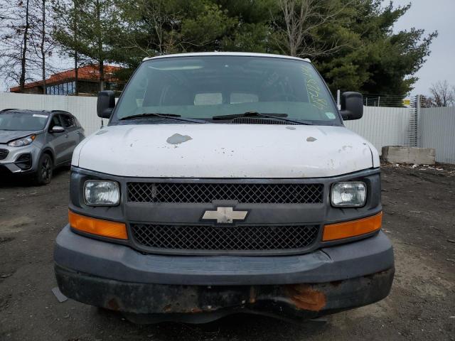 1GCGG25C991137910 - 2009 CHEVROLET EXPRESS G2 WHITE photo 5