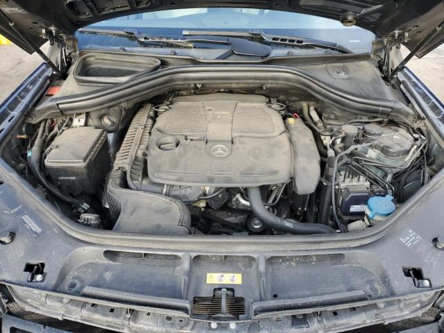 4JGDA5HB8CA046879 - 2012 MERCEDES-BENZ ML 350 4MATIC GRAY photo 12