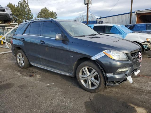 4JGDA5HB8CA046879 - 2012 MERCEDES-BENZ ML 350 4MATIC GRAY photo 4