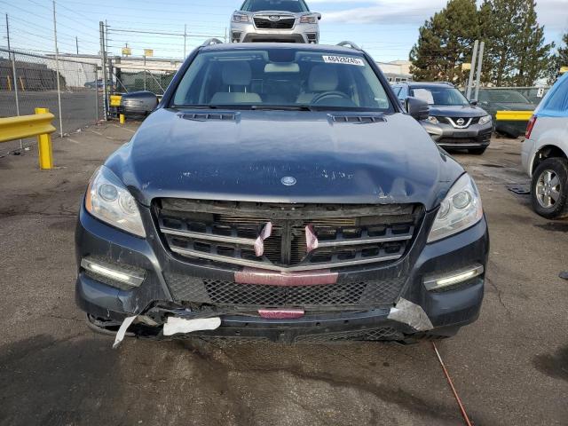 4JGDA5HB8CA046879 - 2012 MERCEDES-BENZ ML 350 4MATIC GRAY photo 5