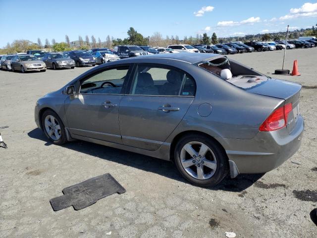 JHMFA16866S010828 - 2006 HONDA CIVIC EX GRAY photo 2