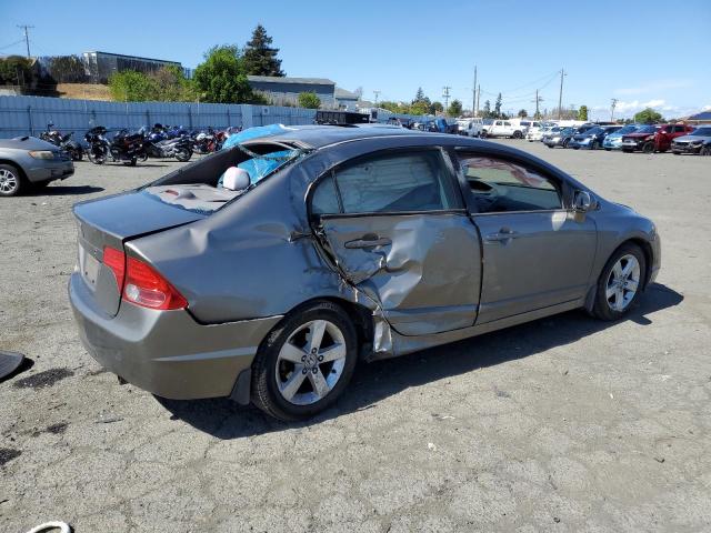 JHMFA16866S010828 - 2006 HONDA CIVIC EX GRAY photo 3