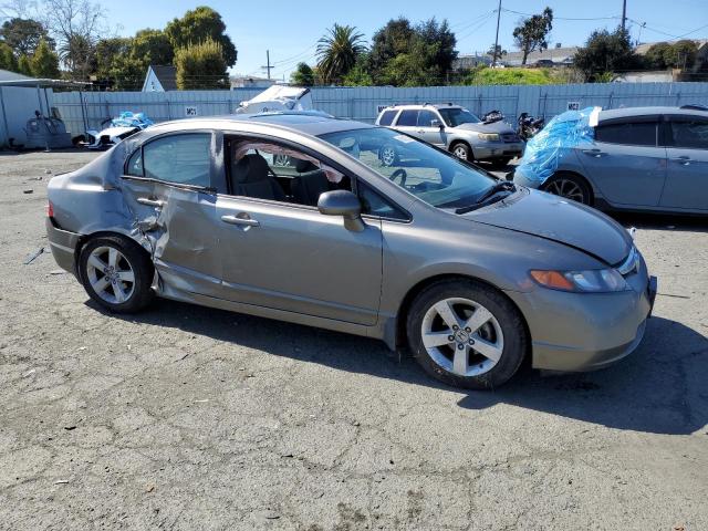 JHMFA16866S010828 - 2006 HONDA CIVIC EX GRAY photo 4