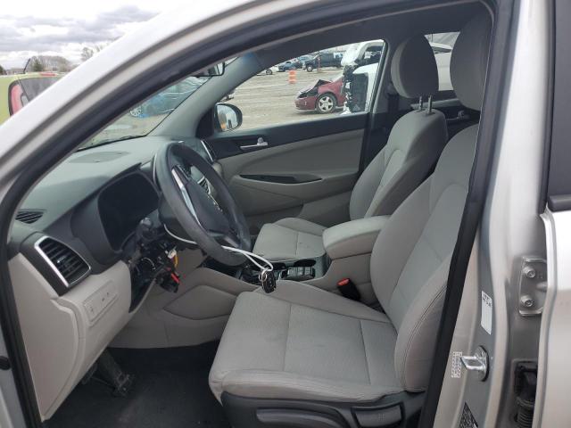 KM8J23A49KU880642 - 2019 HYUNDAI TUCSON SE SILVER photo 7