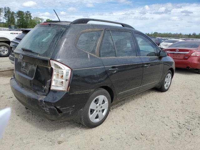 KNAFG528X97267878 - 2009 KIA RONDO BASE BLACK photo 3