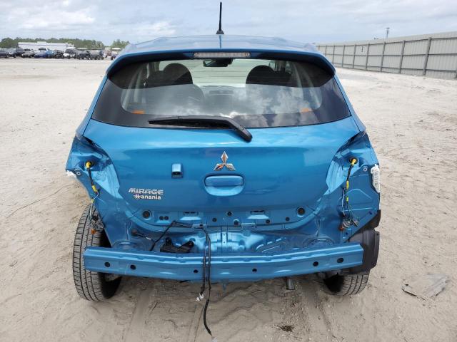 ML32AUHJ4RH003513 - 2024 MITSUBISHI MIRAGE ES BLUE photo 6