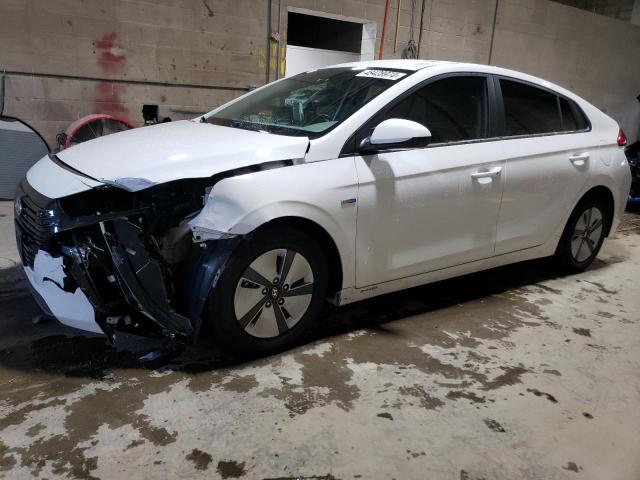 KMHC65LC7KU125129 - 2019 HYUNDAI IONIQ BLUE WHITE photo 1