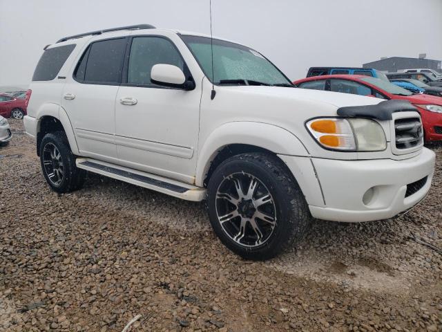 5TDBT48A73S155084 - 2003 TOYOTA SEQUOIA LIMITED WHITE photo 4