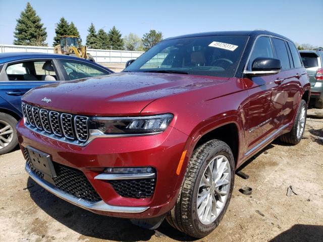 1C4RJHEG6P8802301 - 2023 JEEP GRAND CHER SUMMIT Qırmızı foto 1
