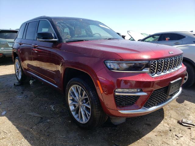 1C4RJHEG6P8802301 - 2023 JEEP GRAND CHER SUMMIT Qırmızı foto 4