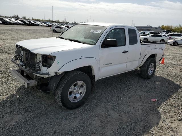 5TEUU42N05Z027194 - 2005 TOYOTA TACOMA ACCESS CAB WHITE photo 1