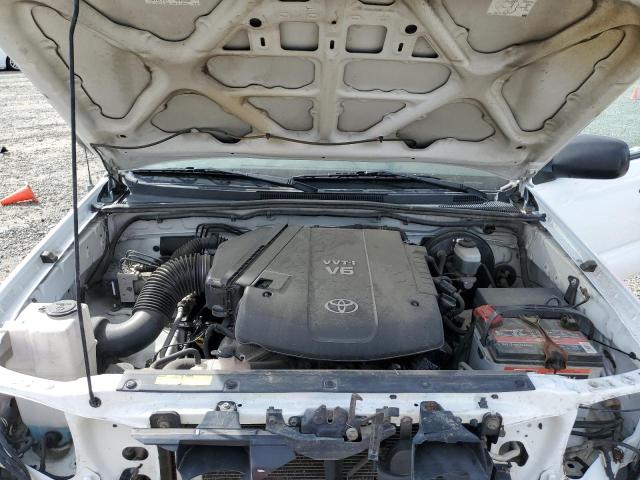 5TEUU42N05Z027194 - 2005 TOYOTA TACOMA ACCESS CAB თეთრი ფოტო 11