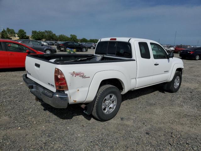 5TEUU42N05Z027194 - 2005 TOYOTA TACOMA ACCESS CAB თეთრი ფოტო 3