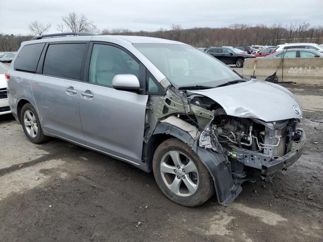 5TDKK3DC9BS034477 - 2011 TOYOTA SIENNA LE SILVER photo 4