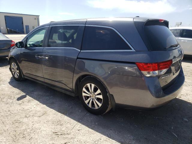 5FNRL5H60EB083216 - 2014 HONDA ODYSSEY EXL GRAY photo 2