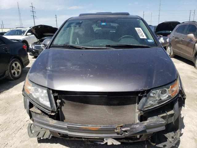 5FNRL5H60EB083216 - 2014 HONDA ODYSSEY EXL GRAY photo 5